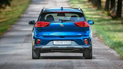 Kia e-Niro, Kia Niro Hybrid, Vergleichstest, ams2421 Kia Niro Hybrid, Exterieur