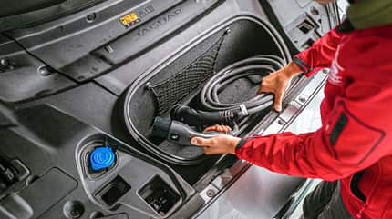 Jaguar F-Pace P400, Jaguar I-Pace EV400, Vergleichstest, ams2521 Jaguar I-Pace EV400, Interieur