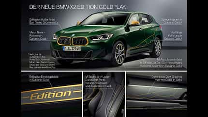 01/2022, BMW X2 Edition Goldplay BMW X2 Edition Goldplay