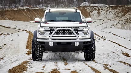 Ford Bronco Pope Francis Center First Edition, Papamobil, 2021 Ford Bronco Pope Francis Center First Edition
