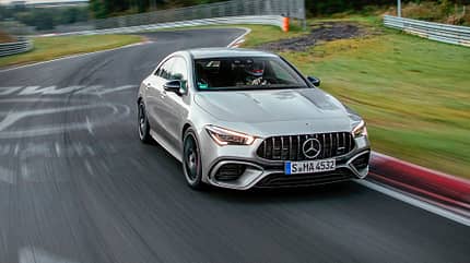 Mercedes-AMG CLA 45 S 4Matic+, Nordschleife