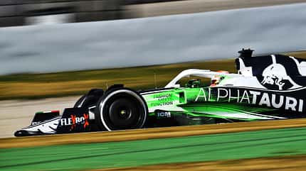 Yuki Tsunoda - Alpha Tauri - Formel 1 - Test - Barcelona 2022 - 23. Februar 2022 Yuki Tsunoda - Alpha Tauri - Formel 1 - Test - Barcelona 2022 - 23. Februar 2022