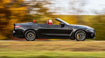 BMW M4 Competition xDrive Cabrio, Porsche 911 Carrera 4 GTS Cabrio, Vergleichstest, ams0222 BMW M4 Competition xDrive Cabrio, Exterieur