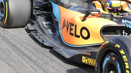 McLaren - Unterboden - F1-Test - Barcelona 2022 McLaren - Unterboden - F1-Test - Barcelona 2022