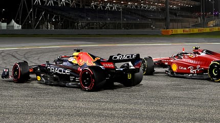 Verstappen - Sainz - Formel 1 - Testfahrten - Bahrain - Samstag - 12.3.2022 Verstappen - Sainz - Formel 1 - Testfahrten - Bahrain - Samstag - 12.3.2022