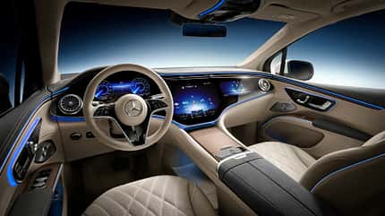 Pressemitteilungen nach Jahren,Mercedes-Benz Cars,Daimler Global MediaSite,EQS SUV,Mercedes-EQ,03 - 2022,2022,Nächster Meilenstein der Mercedes-Benz Elektro-Offensive: Neues,Interieur,Marken & Produkte Mercedes-EQ. EQS SUV
Mercedes-EQ. EQS SUV