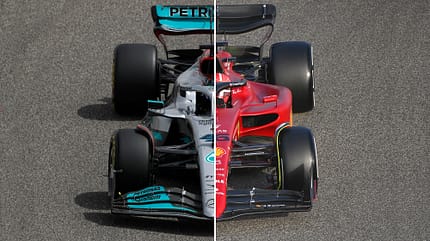 Mercedes vs. Ferrari - Vergleich - F1 - 2022