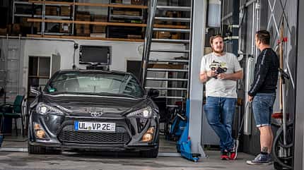 Toyota GT86 Elektro Umbau Toyota GT86 Elektro-Umbau von Philip Schuster