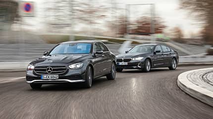 Mercedes E-Klasse, BMW 5er, VT, ams0422 Mercedes E-Klasse, BMW 5er