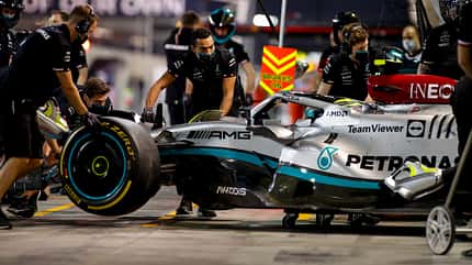 Mercedes-Technik - GP Bahrain 2022 Mercedes-Technik - GP Bahrain 2022