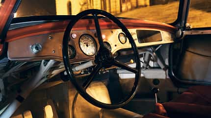 Skoda 1100 OHC Coupé FB, ams0422 Skoda 1100 OHC Coupé, Cockpit