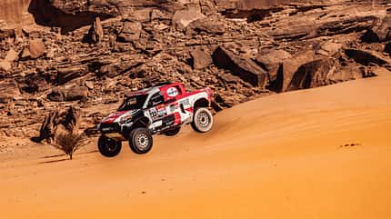 Rallye-Dakar-Sieger Nasser Al-Attiyah (Toyota) Rallye-Dakar-Sieger Nasser Al-Attiyah (Toyota)
