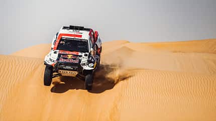 Rallye-Dakar-Sieger Nasser Al-Attiyah (Toyota) Rallye-Dakar-Sieger Nasser Al-Attiyah (Toyota)
