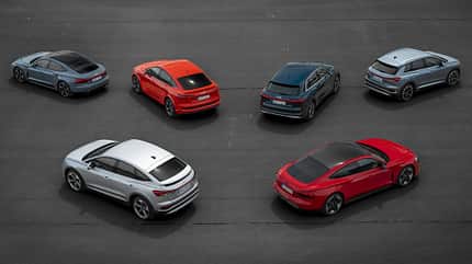 04/2022, Audi Modellpalette Audi Modellpalette