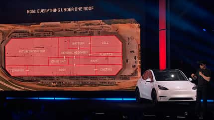 Tesla Gigafactory Texas Eröffnung Tesla Gigafactory Texas Eröffnung