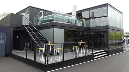 Mercedes - F1-Motorhomes 2022 - GP Emilia-Romagna - Imola Mercedes - F1-Motorhomes 2022 - GP Emilia-Romagna - Imola
