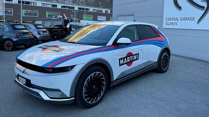 04/2022, Hyundai Ioniq 5 Martini-Design Hyundai Ioniq 5 Martini-Design