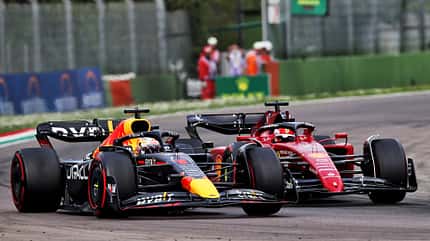 Max Verstappen vs. Charles Leclerc - GP Emilia Romagna - Imola - 2022 Max Verstappen vs. Charles Leclerc - GP Emilia Romagna - Imola - 2022