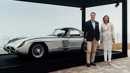 Mercedes-Benz 300 SLR Uhlenhaut Coupé Ola Källenius Renata Jungo Brüngger "The Economics of Desire" Mercedes-Benz 300 SLR Uhlenhaut Coupé Ola Källenius Renata Jungo Brüngger "The Economics of Desire"