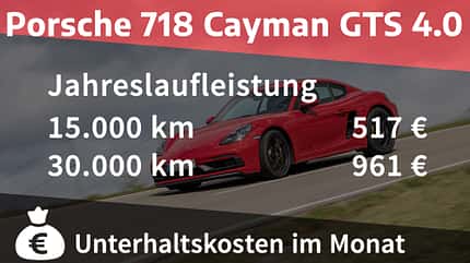 Porsche 718 Cayman GTS 4.0, Kosten und Realverbrauch, ams 12/2022, S.36 Porsche 718 Cayman GTS 4.0