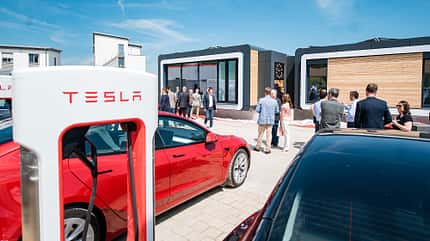 Tesla Supercharger Ladepark BK World Endsee 06/2022, Tesla Supercharger Ladepark BK World Endsee