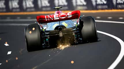 Lewis Hamilton - Bouncing - GP Australien 2022 Lewis Hamilton - Bouncing - GP Australien 2022