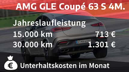 Kosten und Realverbrauch Mercedes-AMG GLE Coupé 63 S 4Matic+ 06/2022, Kosten und Realverbrauch Mercedes-AMG GLE Coupé 63 S 4Matic+
