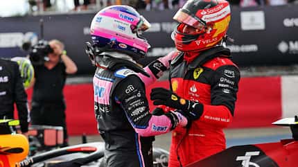 Fernando Alonso - Carlos Sainz - Formel 1 - GP England - 3. Juli 2022 Fernando Alonso - Carlos Sainz - Formel 1 - GP England - 3. Juli 2022