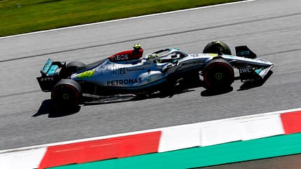 Lewis Hamilton - Mercedes - Formel 1 - GP Österreich - Spielberg - Qualifikation - Freitag - 8.7.2022 Lewis Hamilton - Mercedes - Formel 1 - GP Österreich - Spielberg - Qualifikation - Freitag - 8.7.2022