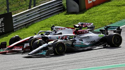 Mick Schumacher - Lewis Hamilton - Sprint - GP Österreich 2022 - Spielberg