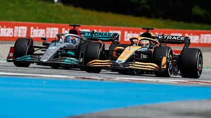 George Russell - Daniel Ricciardo - GP Österreich 2022 - Spielberg George Russell - Daniel Ricciardo - GP Österreich 2022 - Spielberg
