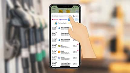 Mehr Tanken App Redesign 2022 Animation Liste Karte