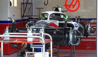 Haas - Formel 1 - GP Ungarn - Budapest - Donnerstag - 28.7.2022 Haas - Formel 1 - GP Ungarn - Budapest - Donnerstag - 28.7.2022