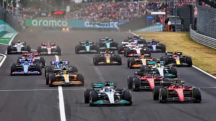 Start - Formel 1 - GP Ungarn 2022 Start - Formel 1 - GP Ungarn 2022