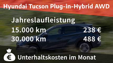 Hyundai Tucson 1.6 T-GDI Hybrid Hyundai Tucson Plug-in-Hybrid AWD Trend