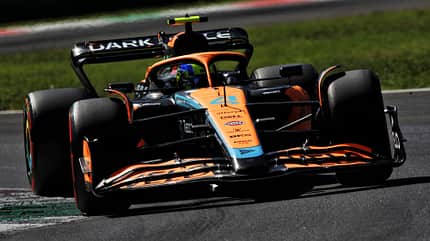 Lando Norris - McLaren - Formel 1 - GP Italien - Monza - Qualifikation - 10.9.2022 Lando Norris - McLaren - Formel 1 - GP Italien - Monza - Qualifikation - 10.9.2022