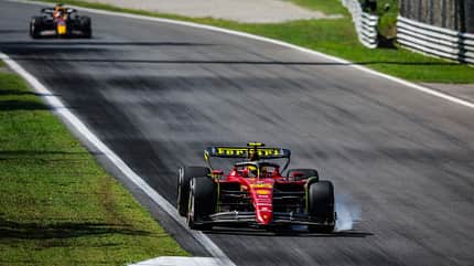 Carlos Sainz - Ferrari - GP Italien 2022 - Monza - Rennen Carlos Sainz - Ferrari - GP Italien 2022 - Monza - Rennen
