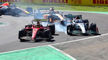 Ferrari vs. Mercedes - Formel 1 - Monza - GP Italien 2022