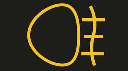 09/2022, Nebelschlussleuchte Symbol Nebelschlussleuchte Symbol