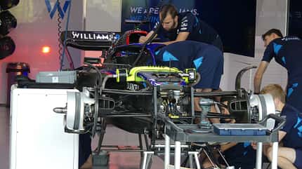 Williams - Formel 1 - GP Singapur - Donnerstag - 29.9.2022 Williams - Formel 1 - GP Singapur - Donnerstag - 29.9.2022