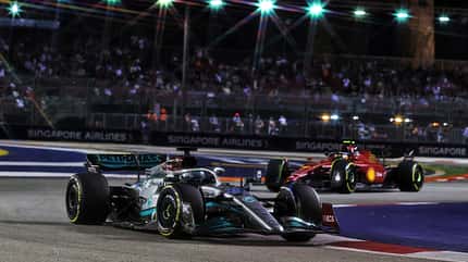 George Russell - Mercedes - GP Singapur 2022
