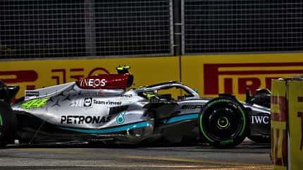 Lewis Hamilton - Mercedes - Formel 1 - GP Singapur 2022 - Rennen Lewis Hamilton - Mercedes - Formel 1 - GP Singapur 2022 - Rennen