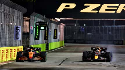 Max Verstappen - Red Bull - Formel 1 - GP Singapur 2022 - Rennen Max Verstappen - Red Bull - Formel 1 - GP Singapur 2022 - Rennen
