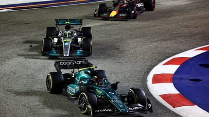 Sebastian Vettel - Aston Martin - GP Singapur 2022 Sebastian Vettel - Aston Martin - GP Singapur 2022