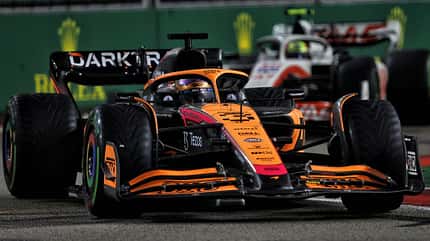 Daniel Ricciardo - McLaren - Formel 1 - GP Singapur 2022 Daniel Ricciardo - McLaren - Formel 1 - GP Singapur 2022