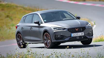 Cupra Leon VZ, Hyundai i30 N Performance, Renault Megane R.S., VW Golf GTI Clubsport, Vergleichstest ams1922 Cupra Leon VZ