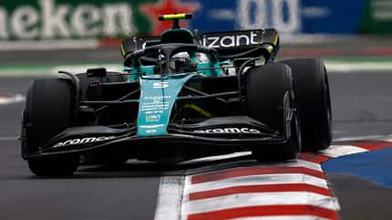 Sebastian Vettel - Aston Martin - Formel 1 - GP Mexiko - 28. Oktober 2022 Sebastian Vettel - Aston Martin - Formel 1 - GP Mexiko - 28. Oktober 2022