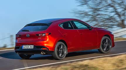 Mazda 3 e-Skyactiv X, Einzeltest, ams1922 Mazda 3 e-Skyactiv X