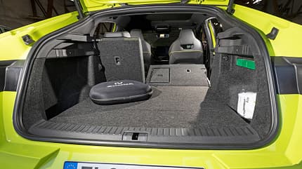 Ford Mustang Mach-E, Skoda Enyaq Coupé RS iV, VW ID.5, Vergleichstest ams2122 Skoda Enyaq Coupé RS iV