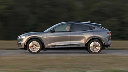Ford Mustang Mach-E, Skoda Enyaq Coupé RS iV, VW ID.5, Vergleichstest ams2122 Ford Mustang Mach-E